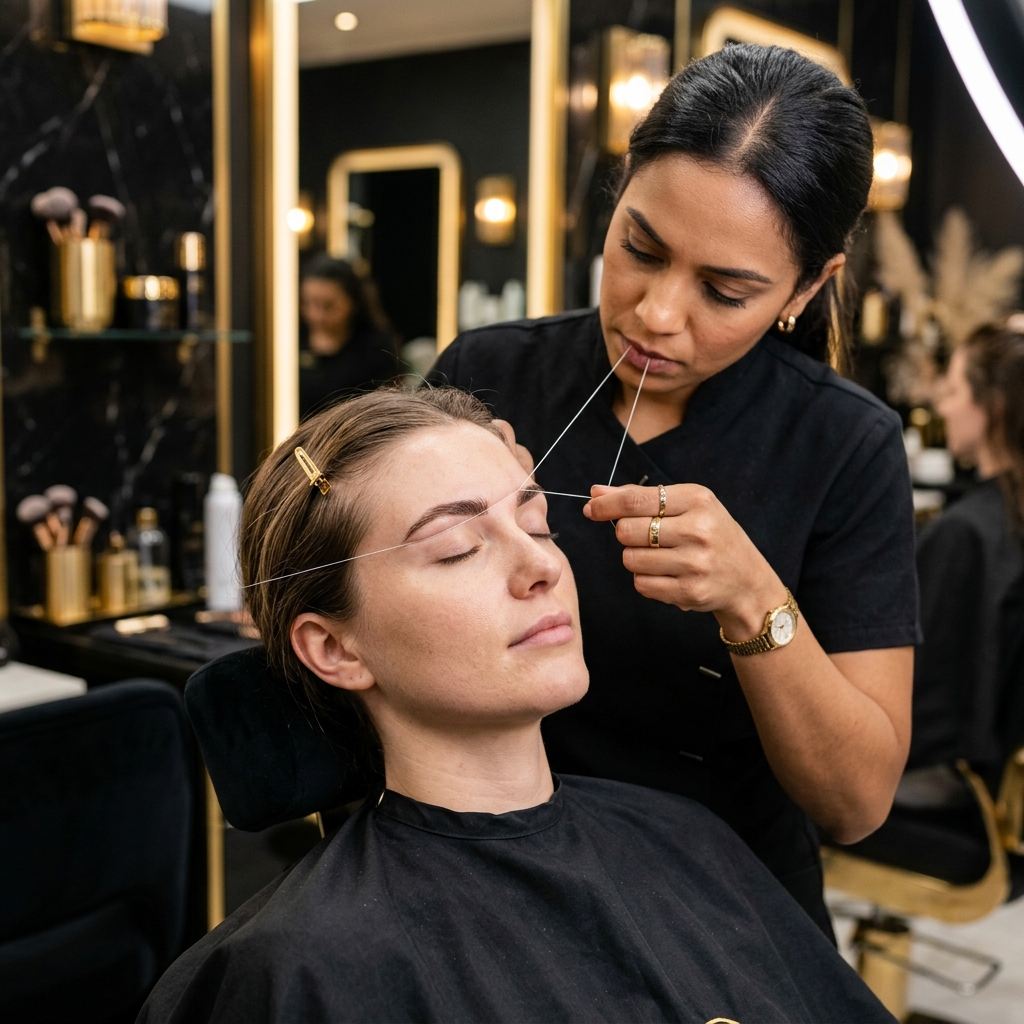 THREADING services at Impeccable Unisex Salon, Kanpur
