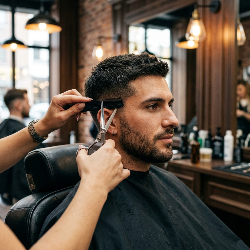 Hair Cut Without Hair Wash — CLASSIC HAIRCUTS & WASH at Impeccable Unisex Salon, Kanpur