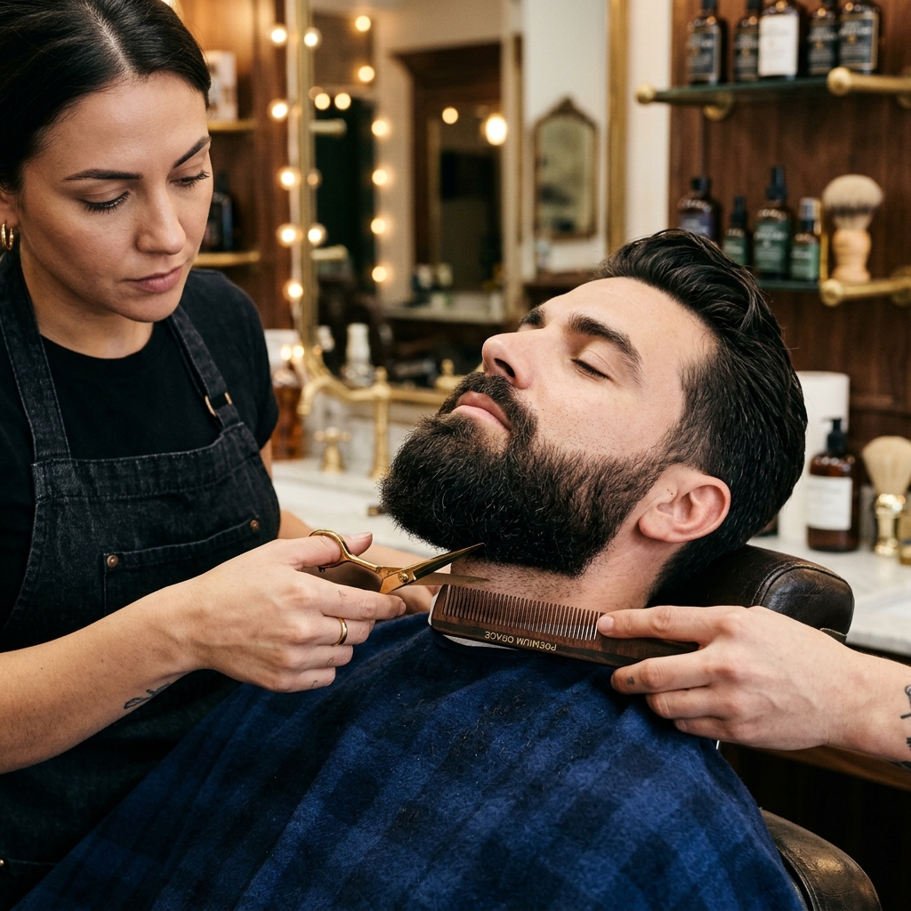 Beard Setting Regular — BASIC BEARD at Impeccable Unisex Salon, Kanpur